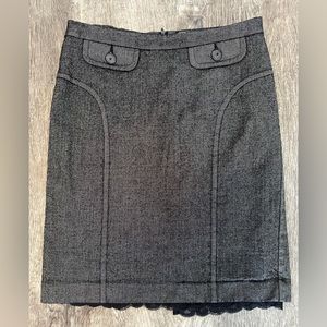 Trina Turk grey skirt